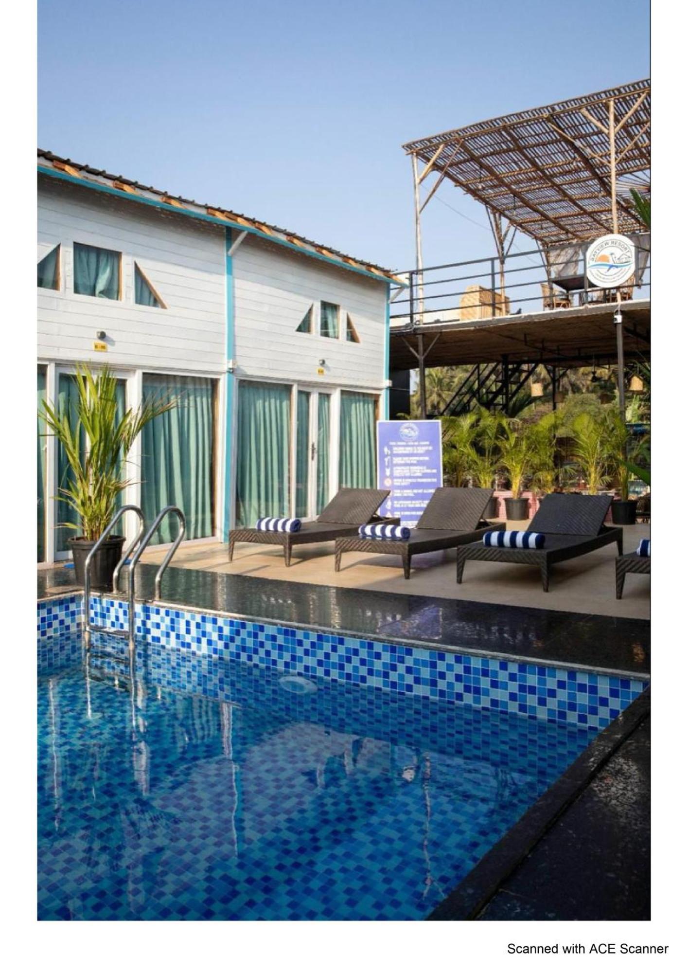 Bayview Cottage Pool Анжуна Экстерьер фото