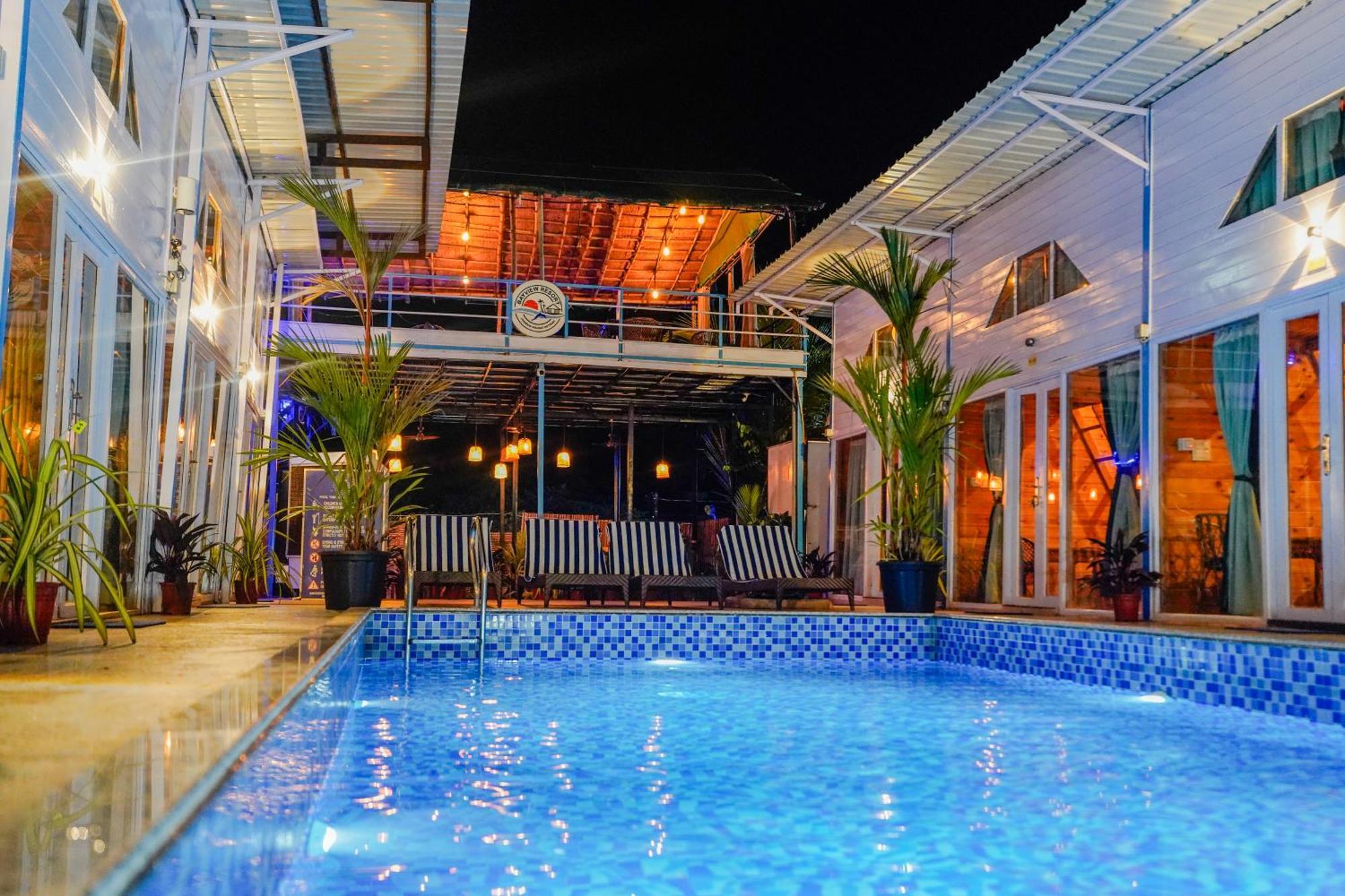 Bayview Cottage Pool Анжуна Экстерьер фото